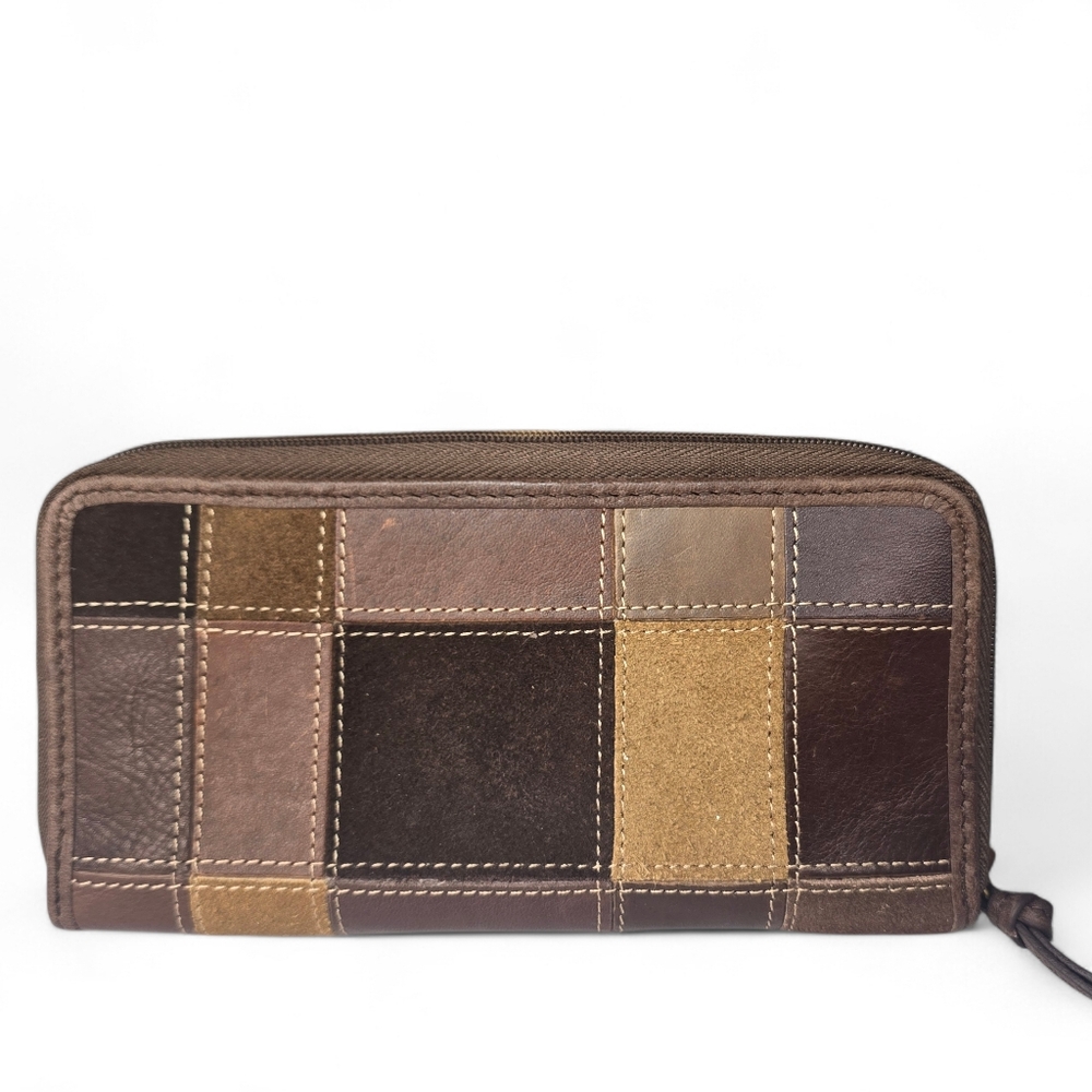 Wilson Leather Patchwork Wallet - image 1